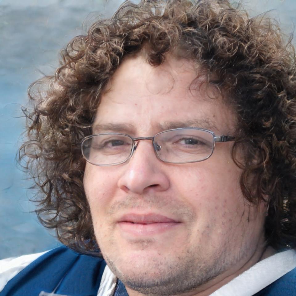 Étienne Blanchard lors d'une présentation financière dans son bureau